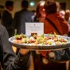 Panmure House Reception Canapes plate
